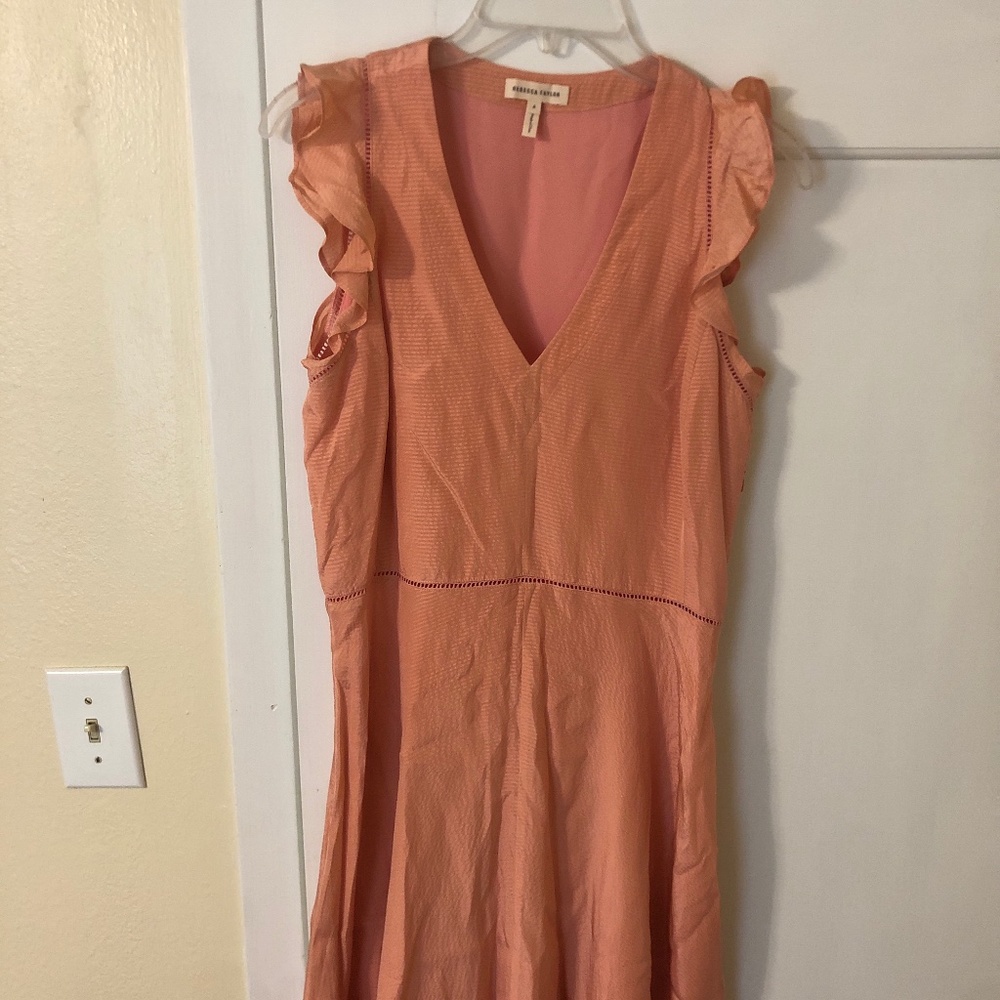 Pink Silk Dress